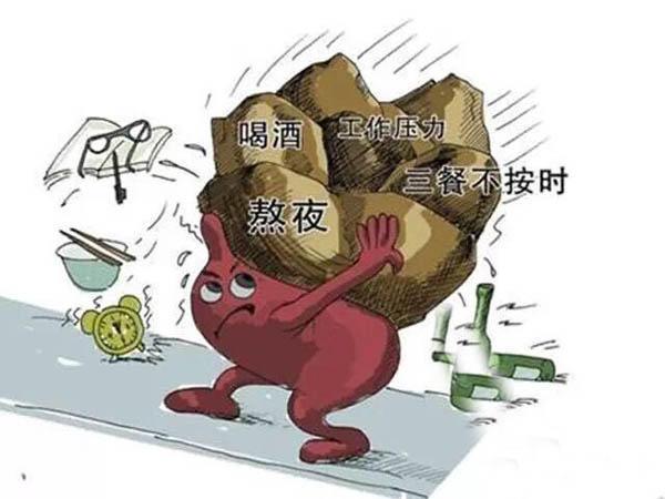 肝病患者不良生活习惯